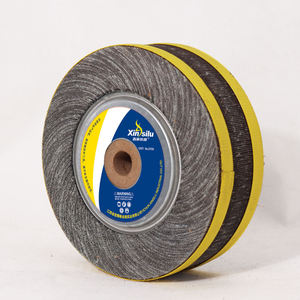 Disco de Lijado <span class=keywords><strong>para</strong></span> Pulir Acero Inoxidable - Rueda Abrasiva de Tela de <span class=keywords><strong>Esmeril</strong></span> <span class=keywords><strong>para</strong></span> Desbarbar Metal y Acabado de Superficies - Product Image 3