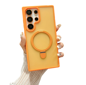 เคสแม่เหล็กติดโทรศัพท์แบบมีขาตั้ง สำหรับ Samsung Galaxy S26 Ultra S25 สัมผัสนุ่ม ป้องกันแรงกระแทก คุณภาพสูง ขายส่ง ราคาพิเศษ - Product Image 5