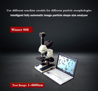 Winner 99E Medicines Particle Size and Shape Testing Machine Economic Static Image Particle Size Analyzer