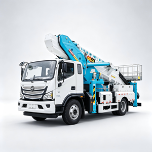 Camión Elevador Telescópico Hidráulico FOTON Aumark Directo de Fábrica, Pluma Elevadora Telescópica Personalizada de 40-45m - Product Image 1