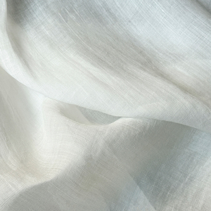 Camicia da donna <span class=keywords><strong>taglie</strong></span> <span class=keywords><strong>forti</strong></span> 200 libbre in ramiè leggero 100% per primavera ed estate, girocollo ampio - Product Image 3