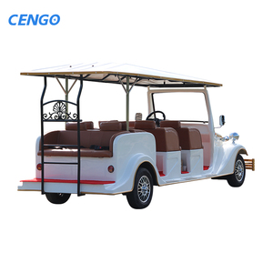 Cengo 48V Điện cổ điển xe du lịch tham quan 8 chỗ xe điện retro cổ điển xe cho đám cưới và sử dụng ngoài trời - Product Image 6