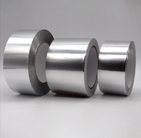 Ruban adhésif en aluminium pour l'étanchéité des tuyaux d'extraction de fumée, réparation des fuites, résistant à l'eau et aux hautes températures, adhésif acrylique