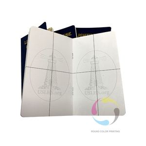 Impression de logo personnalisé, logo UV spot, couverture de passeport en papier de sécurité, livret de passeport, livrets couleur personnalisés - Product Image 5