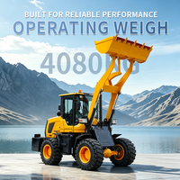 Chargeur compact KL938 à performance stable pour la manutention de céréales en vrac, machines agricoles et de construction