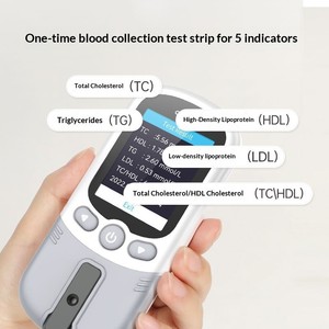 Medidor de <span class=keywords><strong>Glucosa</strong></span> en Sangre Inteligente <span class=keywords><strong>para</strong></span> Uso Doméstico, de Grado Médico, Portátil, con Tiras Reactivas <span class=keywords><strong>para</strong></span> <span class=keywords><strong>Medir</strong></span> el Nivel de Azúcar en Sangre - Product Image 6