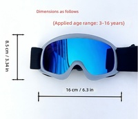 Lunettes de protection pour enfants, ski, alpinisme, moto, anti-éblouissement, coupe-vent, sports de plein air, logo personnalisé, vente en gros