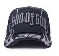Nouvel Arrivage Casquette Dandi 5 Panneaux en Satin 100% Coton Brodé avec Logo Personnalisé et Visière Ajustée