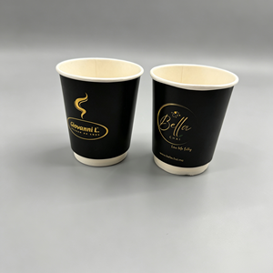 Gobelets en papier enduits de PE, étanches et anti-fuite, taille et logo personnalisés, pour boissons chaudes et froides, vente en gros, directement de l'usine - Product Image 5