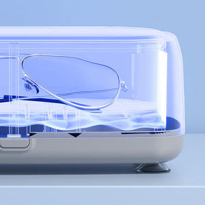 Máquina de limpieza ultrasónica portátil de nuevo diseño 45KHz de bajo ruido 3 modos de limpiador para joyería <span class=keywords><strong>gafas</strong></span> diente - Product Image 3