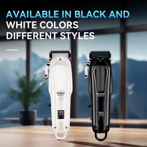 KEMEI Km-pg1071 Display Electric Cordless Powerful Hair Clipper <strong>Trimmer</strong> Fast Charging Professional <strong>Black</strong> <strong>Trimmer</strong> Man - Product Image 3