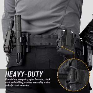 Porta manette tattico Molle marsupio aperto Top universale custodia ammanettatura grilli fondina marsupio cintura caccia accessori - Product Image 3