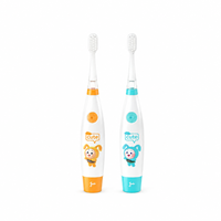 Brosse à dents électrique portable de voyage, autonomie de 60 jours, étanche IPX7, brosse à dents sonique, 3 modes de brossage disponibles pour les enfants