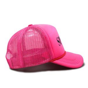 Gorra Trucker OEM Personalizada de 5 Paneles, Gorras Deportivas de Moda Hip Hop, Logotipo Personalizado en Espuma, Bordado 3D, Gorra de Malla en Blanco, Impresión de Alto Rendimiento 100% - Product Image 3