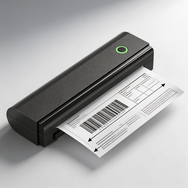 Portable A4 Thermal Printer N80 USB Inkless for Construction Site Blueprint Plan On-site Document Printing