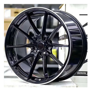 Design chaud roues magnétiques pour voiture 15 16 <span class=keywords><strong>17</strong></span> 18 19 pouces 2020 style jantes en alliage noir roues de voiture de tourisme - Product Image 1
