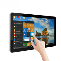 Nuevo Monitor de Pantalla Táctil Industrial IPS de 21.5 Pulgadas con Carcasa Metálica, Pantalla Táctil Integrada para Kiosco, USB/DVI/HD Serial 1920x1080 DC