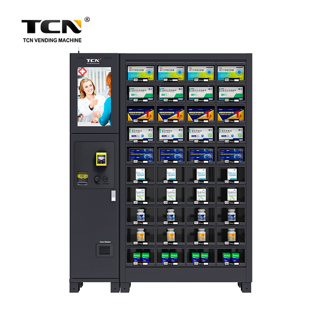 TCN Smart Automatic Intelligent Locker Vending Machine for Snacks and Drinks
