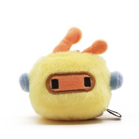 Vente en gros de jouets en peluche pour machine à grue à griffes Cartoon Mini Monster porte-clés Jouets