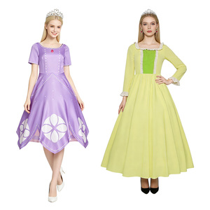 Robes de cosplay de <span class=keywords><strong>princesse</strong></span> de dessin animé, costumes de <span class=keywords><strong>prince</strong></span> pour adultes <span class=keywords><strong>et</strong></span> enfants, costumes d'Halloween <span class=keywords><strong>et</strong></span> de carnaval pour jeux de rôle, fêtes d'anniversaire <span class=keywords><strong>et</strong></span> événements thématiques - Product Image 4