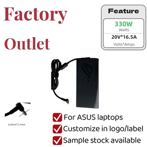 Hot Sale 330W ASUS <strong>20V</strong> 16.5A Universal Laptop Power <strong>Adapter</strong> with PC Fireproof Material for Strix/Zephyrus/TUF Models - Product Image 2
