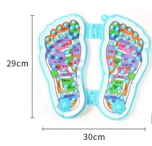 De plástico de reflexología masaje de pies de la herramienta de masaje ducha de masaje de pies