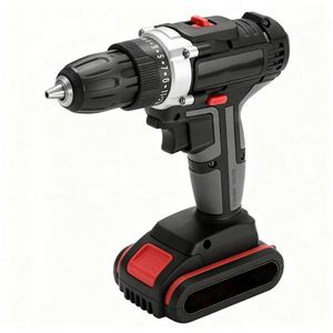 Perceuse à percussion sans fil 21V à vitesse variable, batterie au lithium haute puissance, perceuse à main durable OEM - Product Image 1
