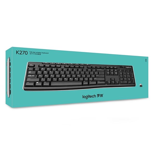 Customization for K270 2.4 GHz Wireless Mechanical USB Full Size Spill-proof Keyboard with 8 Multimedia Keys New