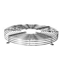 Grille de protection industrielle pour radiateur et condenseur-Protection en maille d'acier inoxydable revêtue de PVC noir pour une ventilation et une sécurité maximales