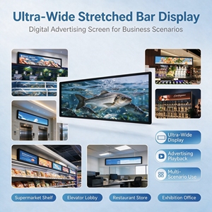 Monitor de Barra Estirado con Pantalla Táctil USB, Reproducción Automática, 24 Pulgadas, 1920x360, Android 11, Monitor Ultra Ancho de 24'', Monitor Publicitario - Product Image 6