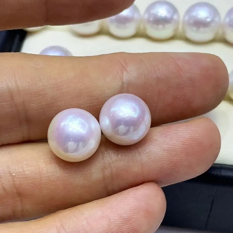 3-11mm perfect round akoya freshwater pearl cultured wholesale high luster natural edison loose fresh water pearl beads