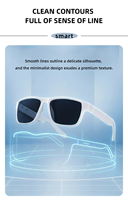 Gafas Inteligentes Multifuncionales A02 con Protección UV, Música Táctil, Llamadas, Asistente de Voz IA, Resistentes al Agua IP68 y Carga Magnética