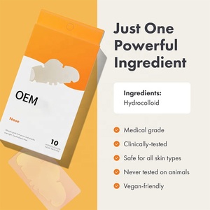 Nhãn hiệu riêng mụn đầu đen & mụn Remover mũi miếng đệm chống mụn chăm sóc da y tế Hydrocolloid mũi vá - Product Image 2