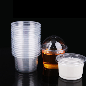 Matériau en forme de U pour <span class=keywords><strong>avant</strong></span>-goût en plastique jetable Mini tasse transparente forte de 20ml - Product Image 3
