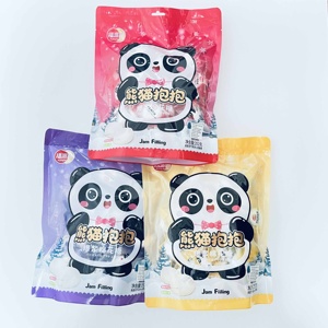 Popcorn Halal Emballage Panda Mignon Barbe à Papa Saveur Fruit Sandwich Guimauve - Product Image 2