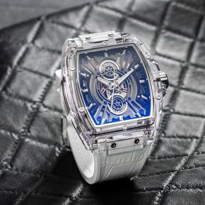 Reloj de Negocios de Acero Inoxidable con Marco Personalizado de Lujo para Hombre, Relojes Mecánicos para Hombre - Product Image 5