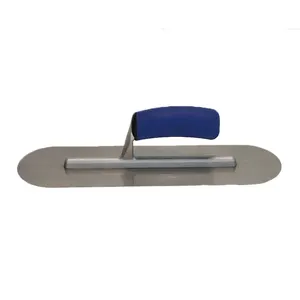 Hot Sale Stainless Steel Hand Float Fully Rounded Trowel Concrete Finishing Tools