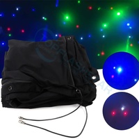 Vente en gros de lumière LED étoilée 3in1 LED RVB rideau d'étoiles DMX équipement d'éclairage de scène DJ Disco lumières pour événement de club de fête