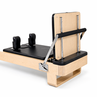 Nouveau design exclusif Tmax : Cama de Pilates en bois d'érable, Reformer Pilates durable pour usage commercial, certifié CE