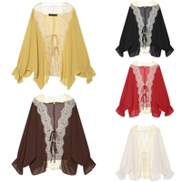 Chemisiers tendance pour femmes, mode été, boutique, dentelle asymétrique, décontractés, amples, manches longues, transparents, chemises chics pour femmes
