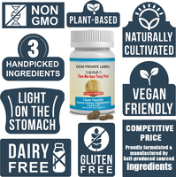 Complément alimentaire pour la santé du foie des adultes, extrait de racine de Gastrodia Elata fermenté, en poudre et comprimés, marque privée OEM