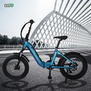Vélo électrique pour femme LVCO, pneus larges de 20 pouces, vélo électrique pliable, vélo électrique de ville, vélo pliable, vélo électrique de route - Product Image 4