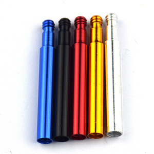 Tube d'extension de buse en alliage d'aluminium coloré 40 50 60 70 mm pour la mise à niveau et la rénovation des valves françaises - Product Image 5