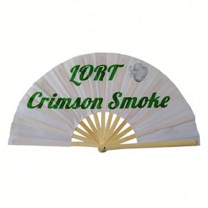 Abanico Plegable Grande de Bambú, Elegante Producto Artesanal de Bambú - Product Image 2