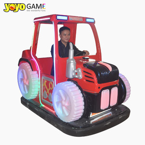 Voiture pour enfants alimentée par batterie Voiture tamponneuse pour enfants à 2 joueurs Balade pour enfants pour parc d'attractions Square Operation - Product Image 2