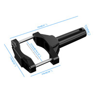 Support de montage universel pour moto Support de phare modifié Support d'extension Support de lampe fixe