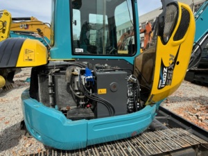 Excavadora de cadenas mini Kubota KX155 usada de 5 toneladas, original de Japón, lista para enviar - Product Image 4