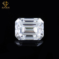 Venta al por Mayor en China de Piedras Preciosas Sueltas de Moissanita con Corte Esmeralda de Gran Tamaño de 0.50CT-20CT, Calidad DEFGH VVS, para Anillo