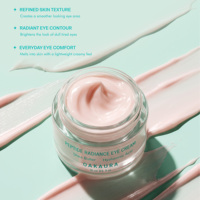 Crème pour les yeux OAKAURA Peptide Radiance 15ml, éclaircissante pour le contour des yeux, atténuation des cernes, soin de la peau OEM