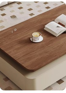 <span class=keywords><strong>Table</strong></span> <span class=keywords><strong>basse</strong></span> et meuble TV de style crème, simple, moderne, luxueux et irrégulier, avec motifs en relief, pour salon - Product Image 3